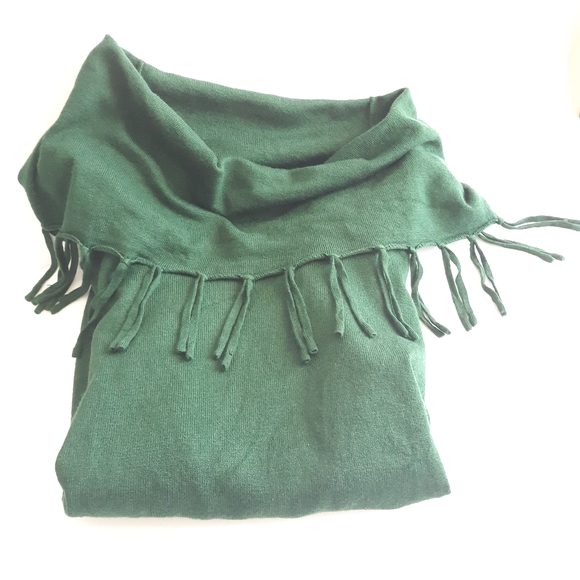 Kim Roger's Petite Hunter Green Sweater - Picture 7 of 8